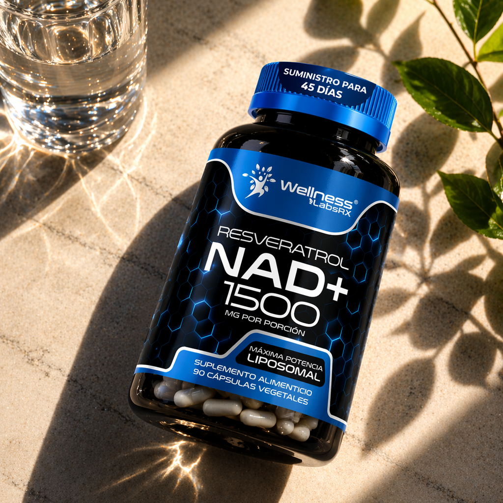 NAD+Reservatrol Suplemento