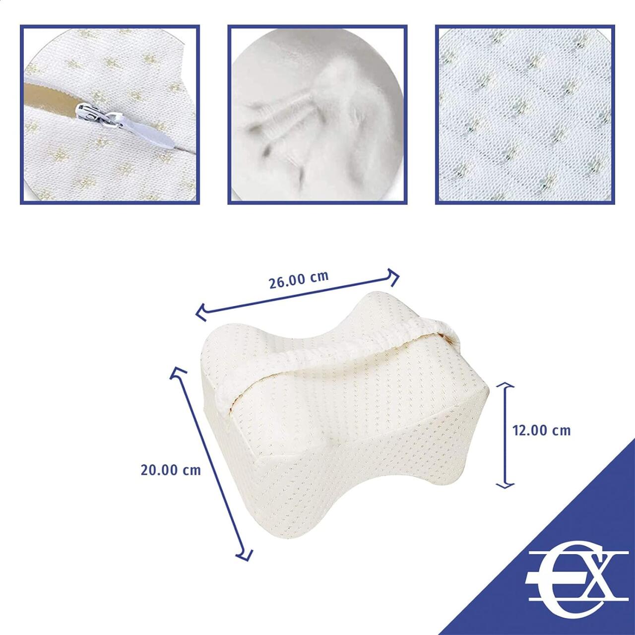 Almohada para alineación de piernas - LunaFoam